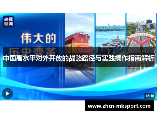 中国高水平对外开放的战略路径与实践操作指南解析